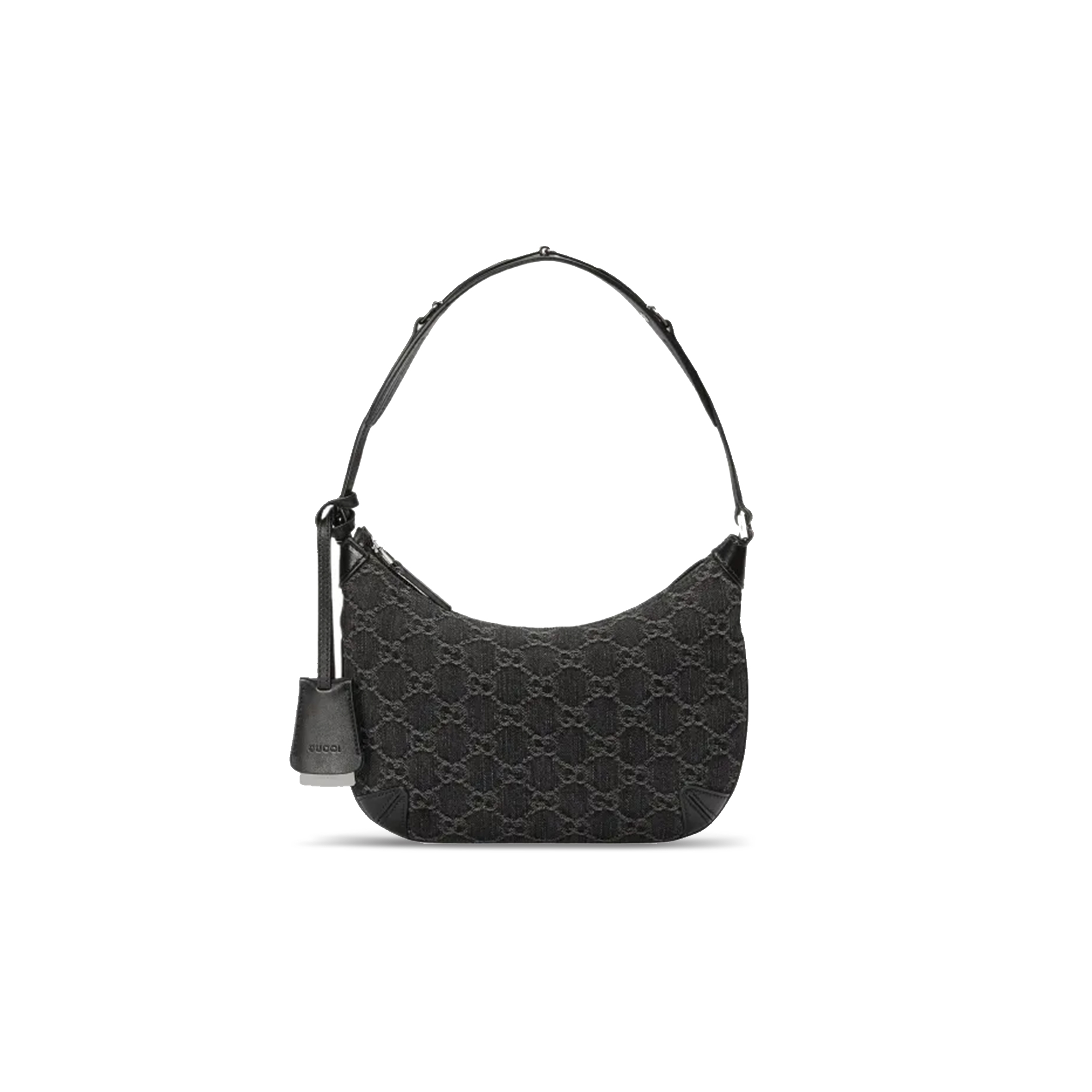 GUCCI HORSEBIT SLIM SMALL DENIM SHOULDER BAG 774719 (24*18*4.5cm)